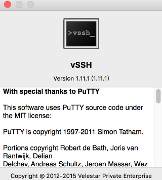 vSSH 1.11.1 强大的多标签ssh工具